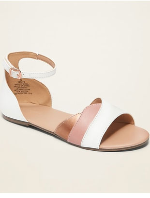 color-blocked-faux-leather-sandals-for-girls